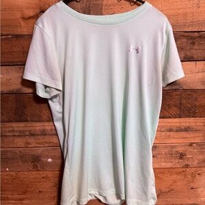 Under Armour Mint Green HeatGear Shirt